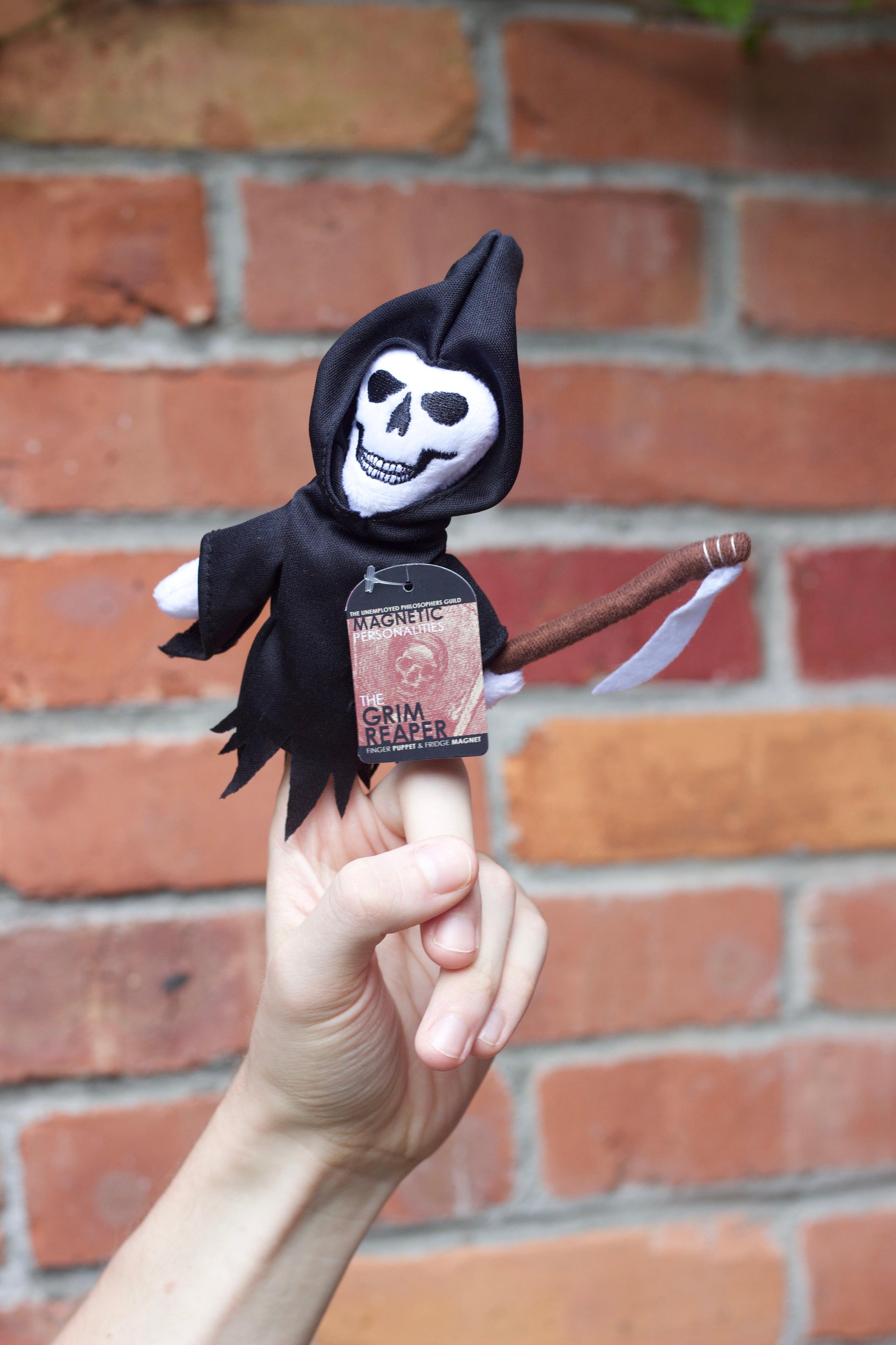 Grim Reaper Finger Puppet  Smart and Funny Gifts by UPG – The